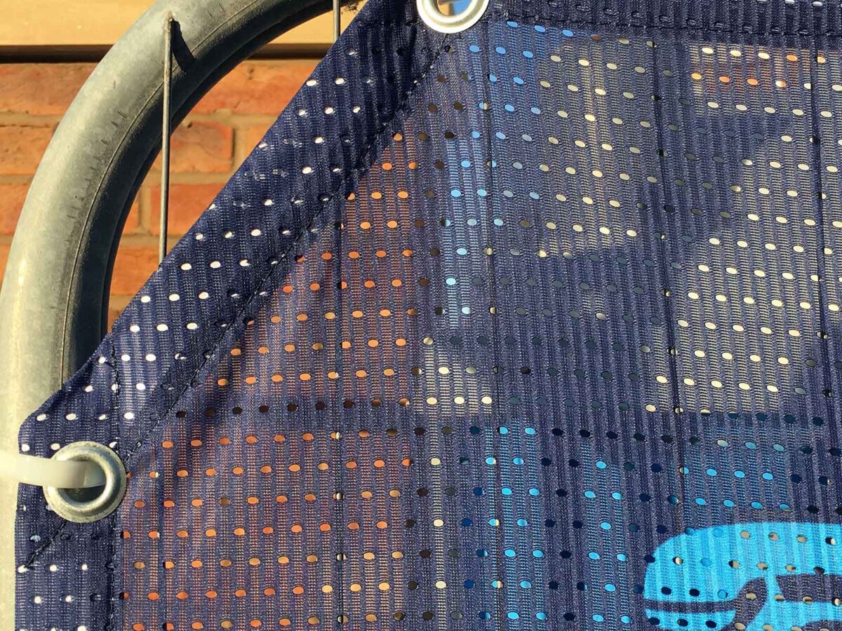 AirMesh Flag Heras Fence Cover