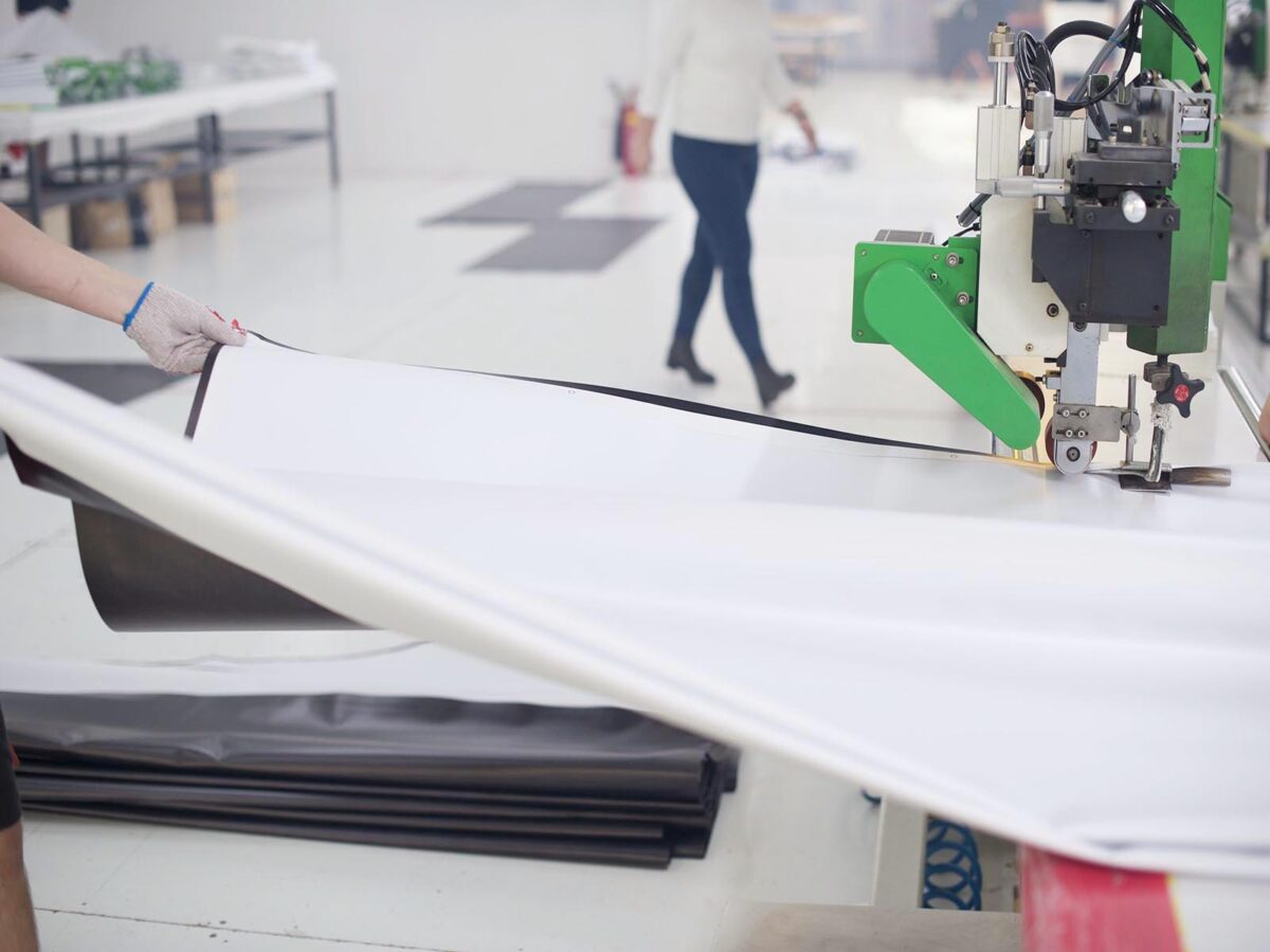 PVC Banner Finishing