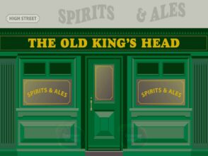 Pub Dementia Wall Mural