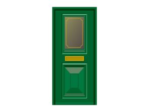Retro Dementia Door Wrap