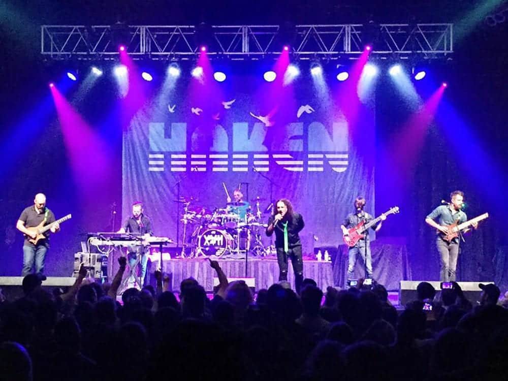 haken band printed backdrop