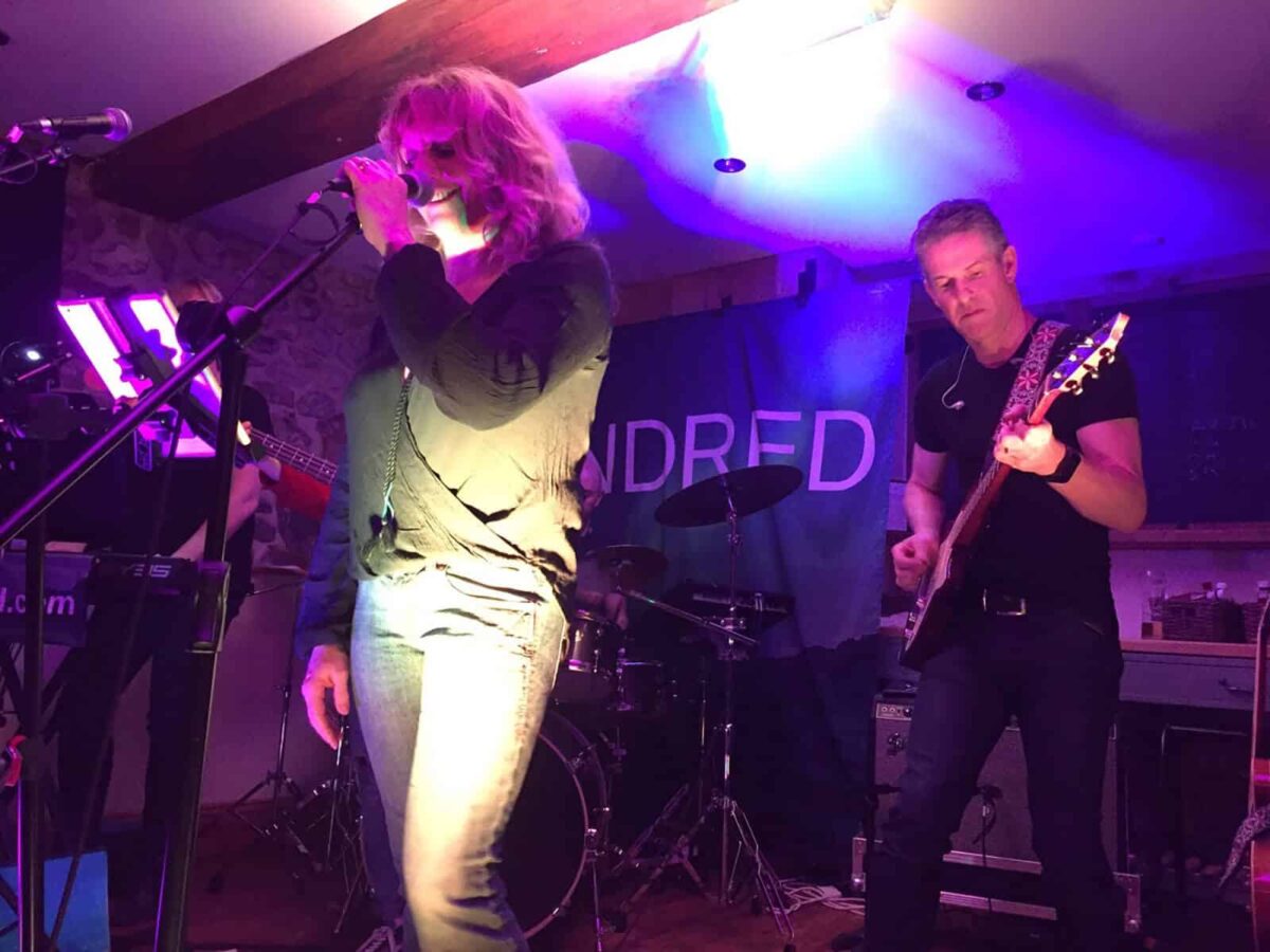 Kindred stage backdrop