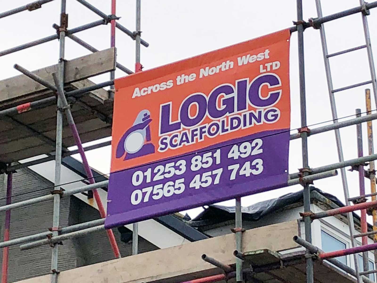 Scaffolding Banner