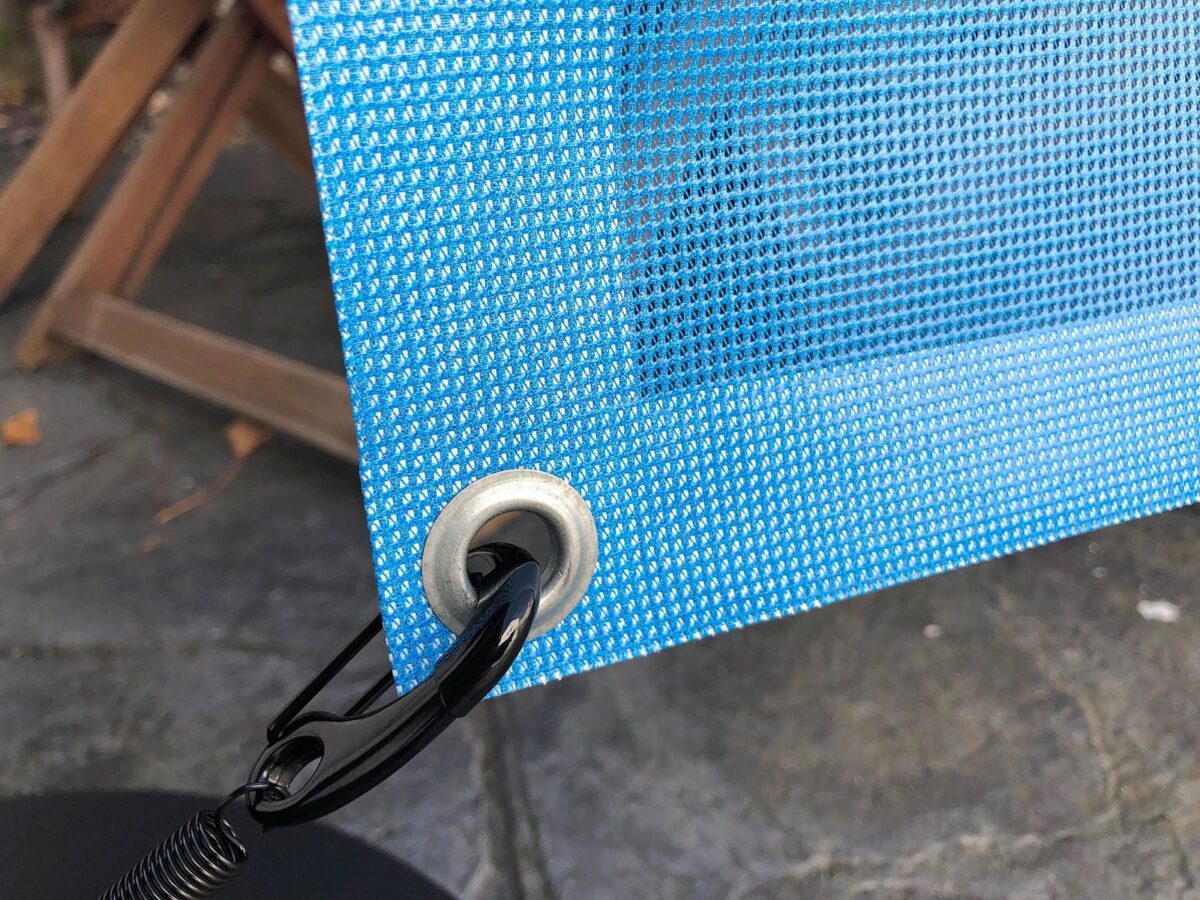 Mesh Cafe Banners with Pocket and Eyelets