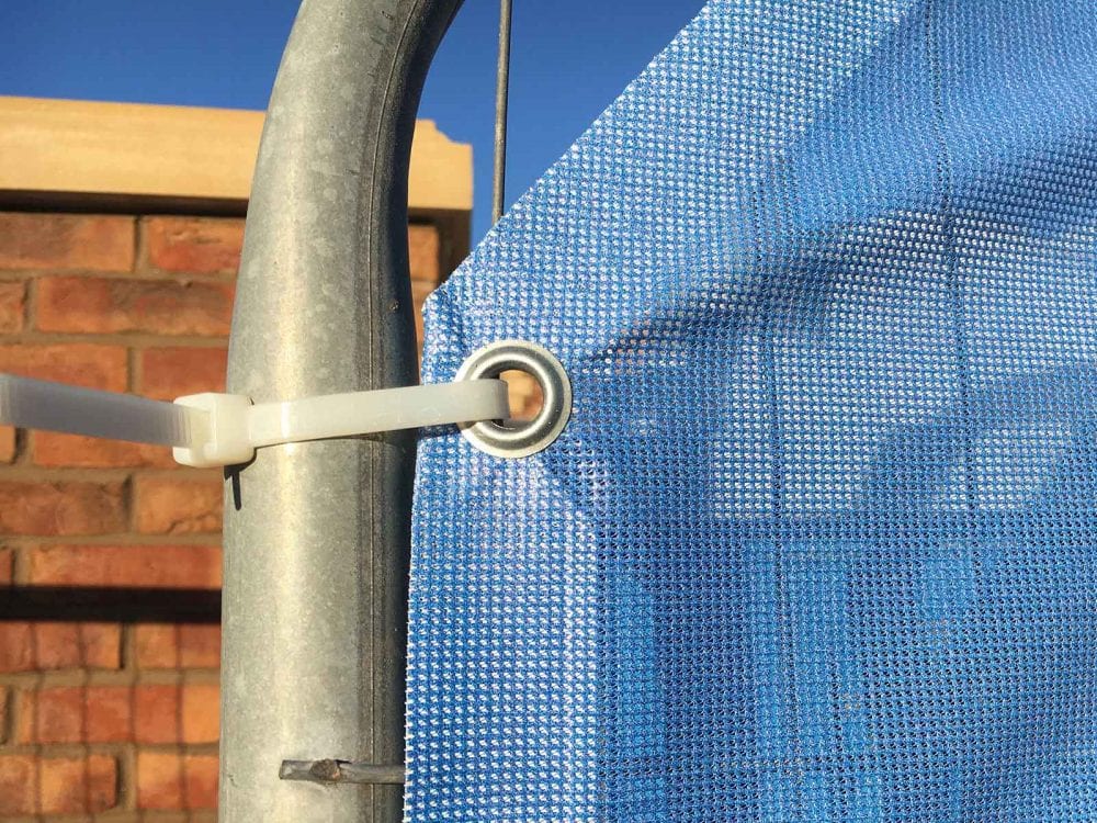 PVC Mesh Heras Fence Cover