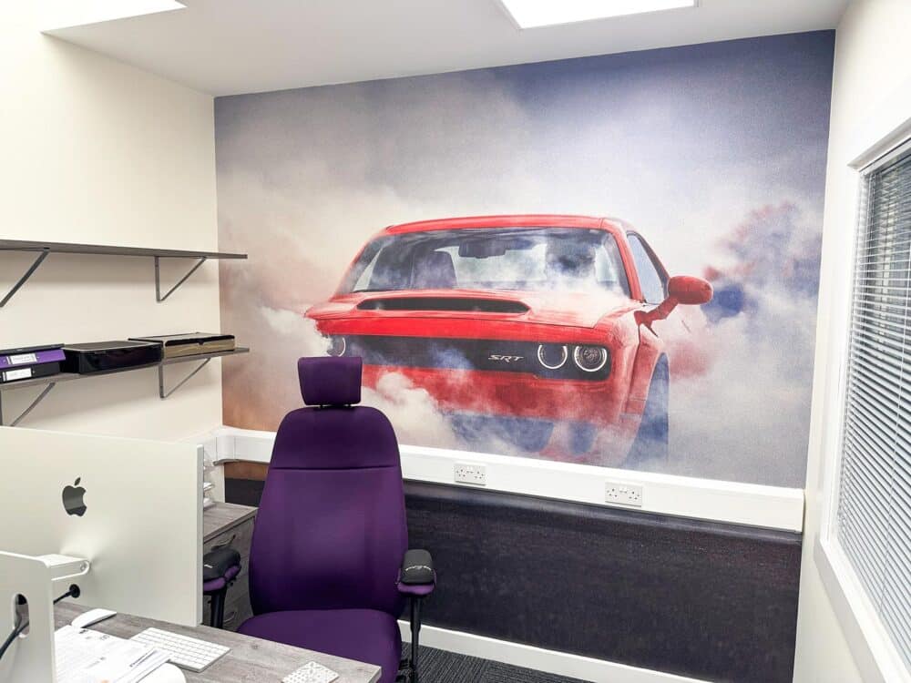 Custom Removable Self-Adhesive Wallcovering