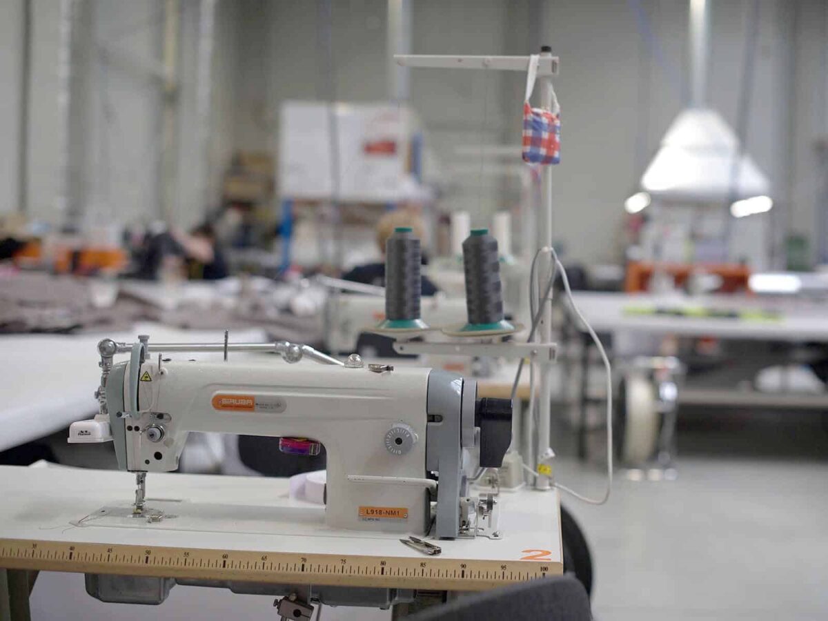 Fabric Banner Finishing