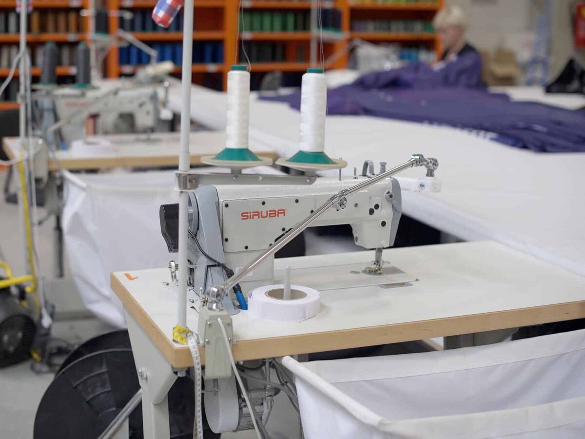 Fabric Banner Finishing