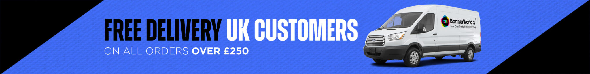 Free UK mainland delivery on orders over £250.